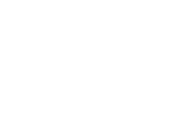 Simple floor plan with five doors on the left and upper side and two smaller rooms on the upper right.